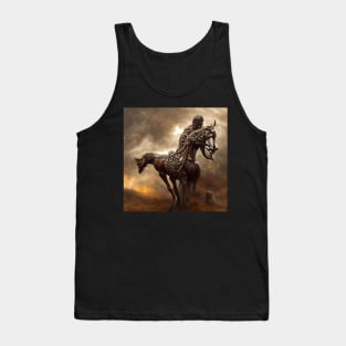 celtic statue riding a horse Tank Top